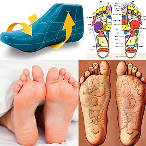 1Pair Acupressure Magnetic Massage Foot Insole Therapy Reflexology Pain Relief Pads