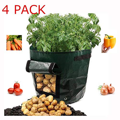 JLL AMERICAN – 10 Gallon Potato Grow Bags with Flap