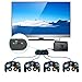 Wii U GameCube Controller Adapter, Enhanced Version GameCube Converter for Nintendo Wii U Super Smash Bros/ Switch/ PC/ Mac, 4 Ports and No Need Driver, Blackthumb 3