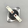 Fits GE Microwave Thermostat KSD201 110/0 JES1657SMSS - Temperature Control Switch for Microwave Ovens