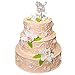 eBoot Mr and Mrs Cake Toppers Wooden Wedding Cake Topper Party Cake Decoration