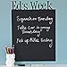 Houseables Chalkboard Wall Sticker, Blackboard Vinyl Sheet, 200 x 45 cm, 79