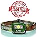BLITZU Led Headlamp Flashlight for Adults and Kids. Super Bright Outdoor Headlight Headlamps. Head Lamp with Red Safety Light Great for Running, Camping, Reading, Hiking at Night Time CAMO