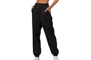 OIUCVGB Sweatpants for Women Cinch Bottom Drawstring Elastic Waist Pants Athletic Yoga Joggers Lounge Trousers with Pockets