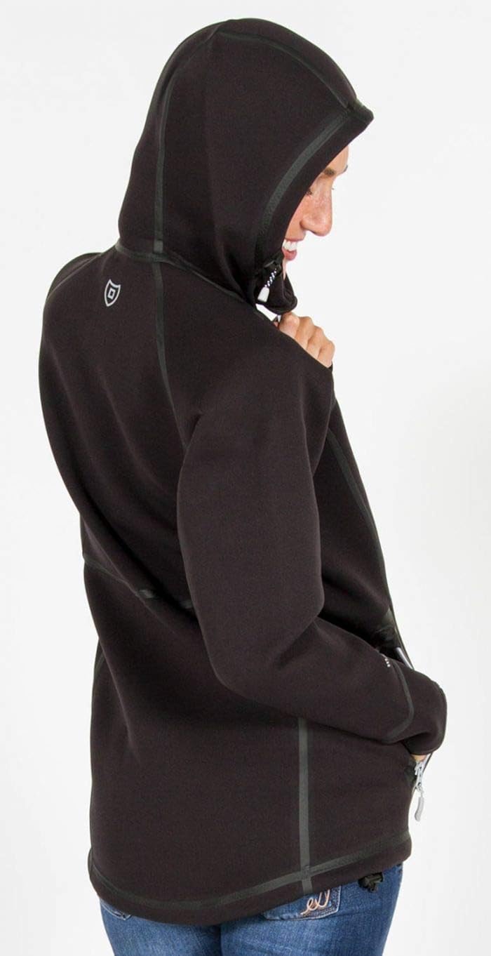 Stormr Women's Typhoon Neoprene Waterproof, Windproof, Warm, Comfortable, Maneuverability, Foul Weather Jacket, Perfect for Fishing, Sailing, Cycling and Hunting: Clothing