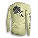 Performance Fishing Shirt Unisex Southern Fin UPF 50 Dri Fit Long Sleeve Apparel - X-Large, Native Fly ( nativefly_xl )
