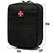 Fitackle Tactical Molle EMT Medical First Aid IFAK Blowout Utility Pouch - Free Bonus First Aid Patch and Shear (Black)