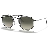 Ray-Ban The Marshal II RB3648M Hexagonal Sunglasses for Men for Women +BUNDLE with ACCESSORY EYEWEAR KIT
