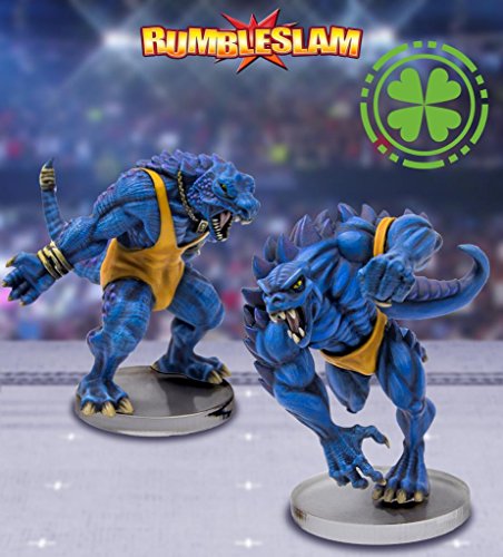 Rumbleslam - The Forest Soul 35mm Saurian Brawler & Saurian Grappler