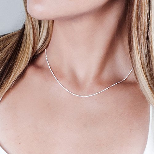 Handmade Short Bead Choker Chain 15 