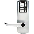 E-Plex - E2031XSLL626 Kaba Electronic Keyless Lock, Kaba Cylinder (Schlage"C" Keyway) Included, Satin Chrome Finish