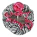 Kella Milla Stylish Satin Shower Cap - Zebra