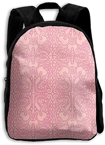 Kids Shoulder Backpack Pink Lace Adjustable Printed Boys Girls School Bag