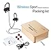 Bluetooth Headphones, LoHi Bluetooth V4.1 Wireless HD Stereo Powersports Accessories Over-Ear Audio & Video Accessories for Gym Running Workout 8 Hour (Bluetooth Headphone)