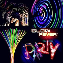 Glow Fever Glow Sticks Bulk 100ct 22'' Glow