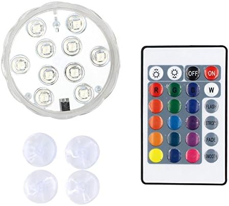 Dapenda Submersible Bathtub LED Lights for Pond Party Wedding Christmas