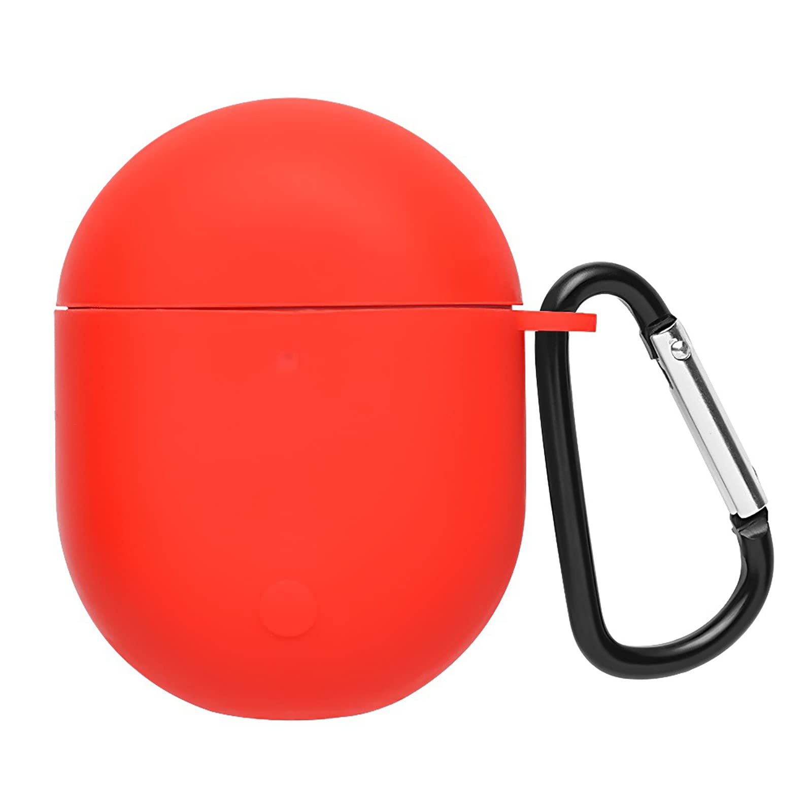 GMUJIAO Case for Redmi Airdots 3 Pro,Silicone Shockproof Case Cover,Soft Silicone Skin Case,Premium Silicone Cover for Redmi Airdots 3 Pro,Redmi Airdots 3 Pro Case-Red