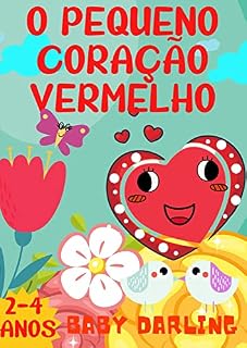 Livro O pequeno coração vermelho (Baby Portuguese book)