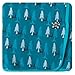 KicKee Pants Newborn Swaddling Blanket, Little Girls- Cedars and Elk, One Size