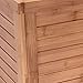 Household Essentials Bamboo Slat Trash Can, Small