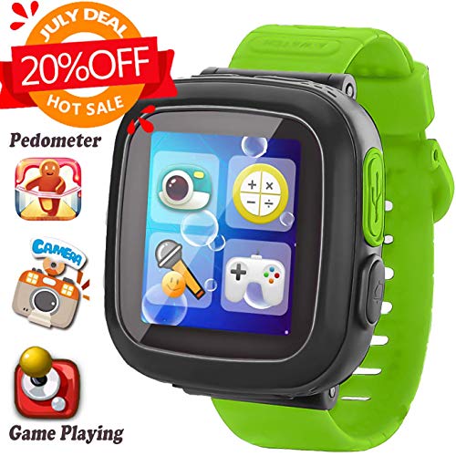 Kids Game Smart Watch [AR Pro Edition] for Ages 3-12 Girls Boys Back to School Children Learning Wristband with 1.5'' Screen Camera Pedometer Alarm Clock Digital Electronic Toy Gift[SUPER DEAL]