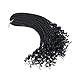3Packs/lot Eunice 16 Inch Curly Senegalese Twist Crochet Hair Bundles Wave Ends Braids Synthetic Braiding Hair Extensions for Black Women (16 inch, black)