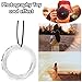 Makaor Fun Photography Toy,Chandelier Glass Crystals Handing Ring, Lamp Prisms Parts Drops Pendant to Make Creative Cool Effect with Photography