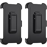 2 Pack Replacement Belt Clip Holster for OtterBox Defender Series Case Samsung Galaxy (S24)