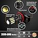 AUTOGINE 2800 Lumens Extremely Bright H11 H8 H16 LED Fog Light Bulbs for DRL or Fog Lights, DOT Approved, 6000K Xenon White (Pack of 2)