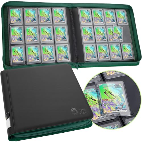 12 Pocket - Black and Green