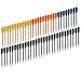 KingsArchery Crossbow Arrows Plastic 60 Pack, 6 inch Bolts in Assorted Colors for Hunting Crossbow Pistol Precision Target Arrow