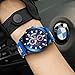 NIBOSI Watches Men's Chronograph Fashion Waterproof Quartz Wrist Watch for Men