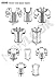 New Look Sewing Pattern 6599 Misses Tops, Size A (8-10-12-14-16-18)
