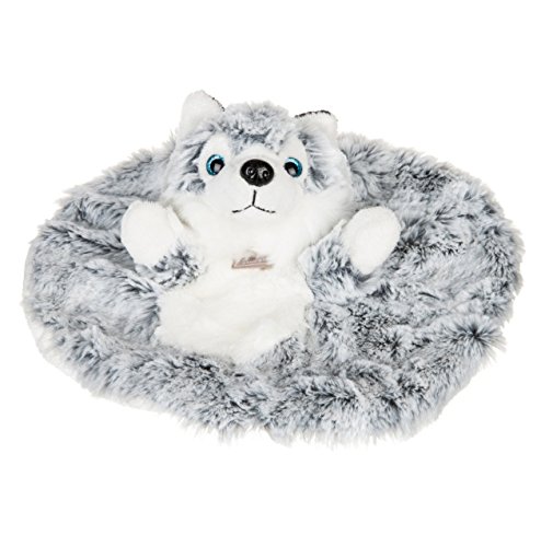 Histoire Dours Doudou Plat Chien Husky Collection Studio Peluche Bebe 28 Cm Peluches Et Doudous Gris Noir Chine Et Blanc Cadeaux De Naissance Et Souvenirs Bebe Puericulture