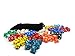 Easy Roller Dice Polyhedral Dice for Dungeons and Dragons and Math Dice Games, 105 Pieces, 15 Complete Sets with Dice Bag, Color may vary