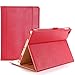 ProCase for iPad 9.7 Inch iPad 6th/5th Generation Case 2018 2017/iPad Air 2/Air 1 Case, Premium Leather Folio Corner Protection Multi-Angle Viewing Stand Cover with Front Pocket Pen Loop -Red