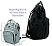 Mini Me Diaper Bag Backpack in Grey