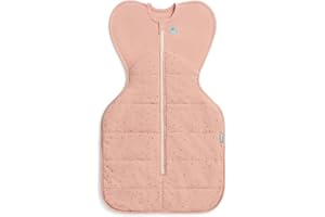 Love to Dream Warm Swaddle UP 2.5 TOG Baby Sleep Sack for Autumn & Winter | Arms Up Position for Self-Soothing, Calms Startle Reflex | Small 8-13 lbs, Rose