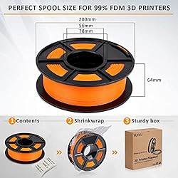 PLA 3D Printer Filament, SUNLU Neatly Wound PLA
