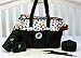 SOHO Buddy Birds 6 in 1 Diaper Tote Bag Set - Classic Black