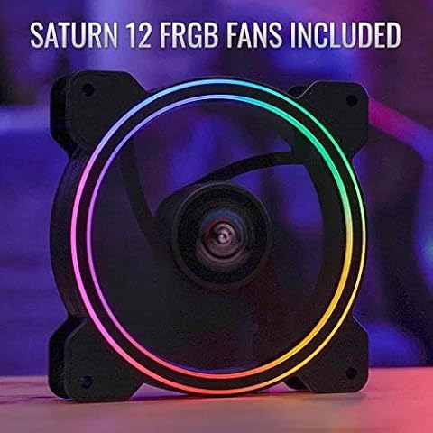 Aerocool Ore Tempered Glass - Carcasa para torre de ordenador, color negro