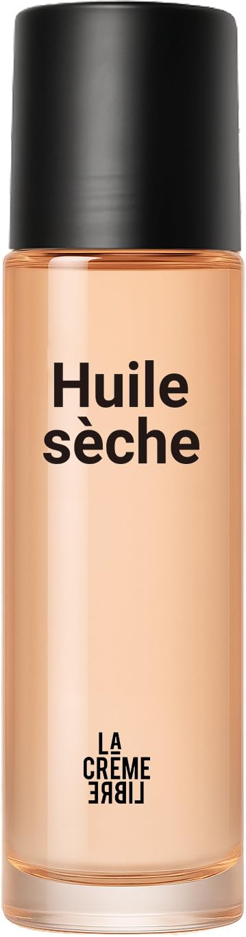 La Crème Libre - 3 in 1 Organic Skincare Oil - Roll-on Massage - Face Body Hair - 100% Natural Ingredients and Vegan - Nourishing and Non-Sticky - All Skin Types - Fig Tree & Rose Fragrance - 100ml