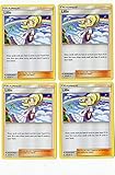 Lillie 125/156 - Sun Moon Ultra Prism - Trainer Card Set - Supporter 4 Card Lot (Playset)