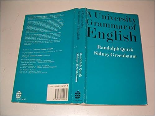 نتیجه تصویری برای A University Grammar of English