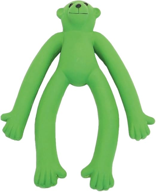 squeaky rubber monkey dog toy