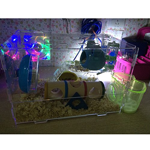 Buy crystalzoo Crystal Acrylic Hamster Pet Supplies Summer Cooling