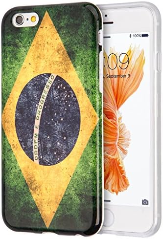Dream Wireless Patriotic Vintage Flag Series TPU Case for iPhone 6 Plus and 6s Plus (Brazil)