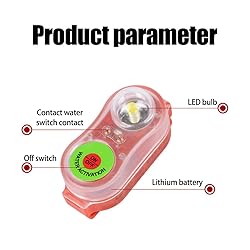 2PCS Life Jacket Light, Automatic Locator LED Light