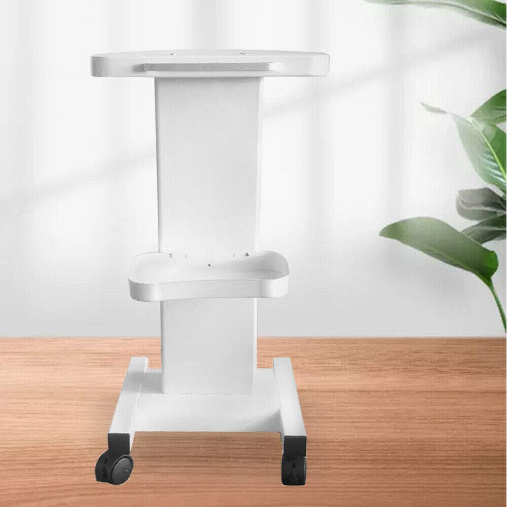 TFCFL Salon Trolley Stand Rolling Trolley Cart Beauty Wheel Holder Spa Cart White (No. 6 cart without socket): Beauty