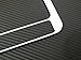 Subaru license plate frame chrome metal,carbon fiber details,chrome text